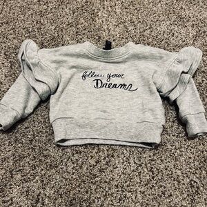 Art class cropped sweatshirt 12M
